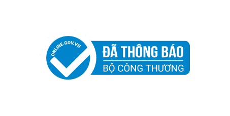 Website thông báo với Bộ Công Thương