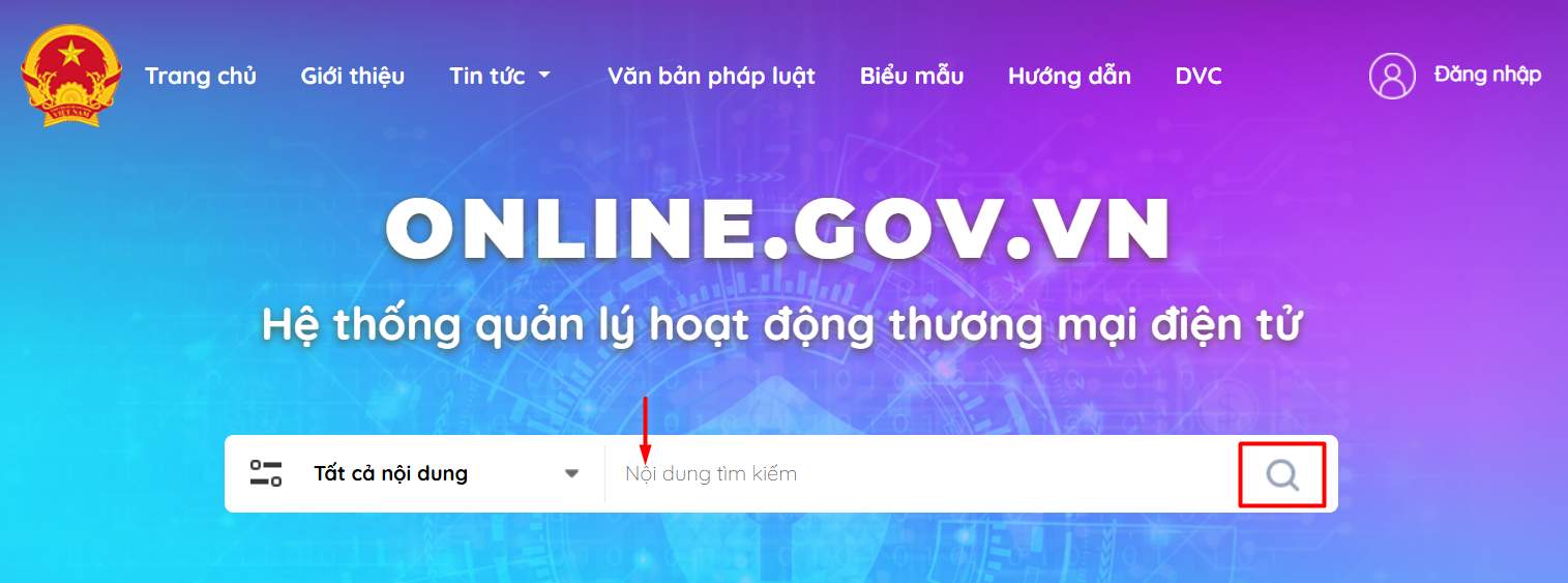 Cách kiểm tra thông qua Cổng thông tin chính thức