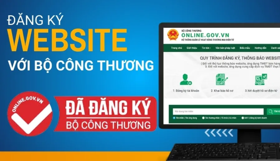 Đăng ký website với Bộ Công Thương